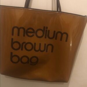 Brown Tote Bag